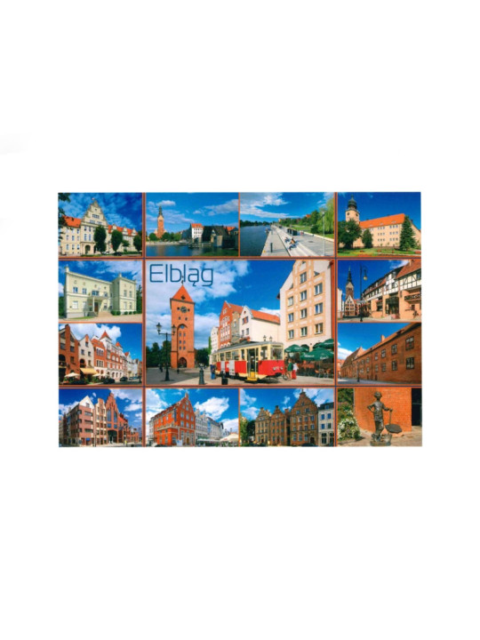 Pocztówka Elbląg