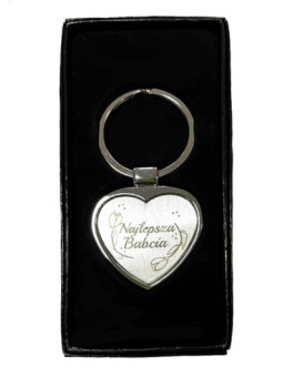 Breloczek metalowy Najlepsza Babcia