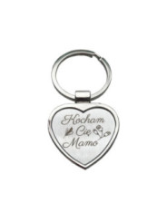 Brelok metalowy Kocham Cię Mamo 🌷 7cm x 3,5cm