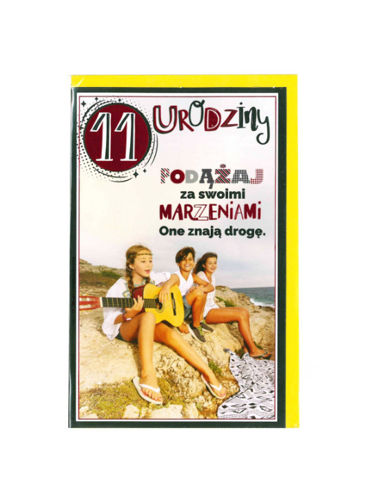 Kartka 11 lat