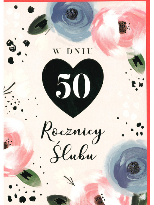 Kartka Na 50 Rocznice Ślubu
