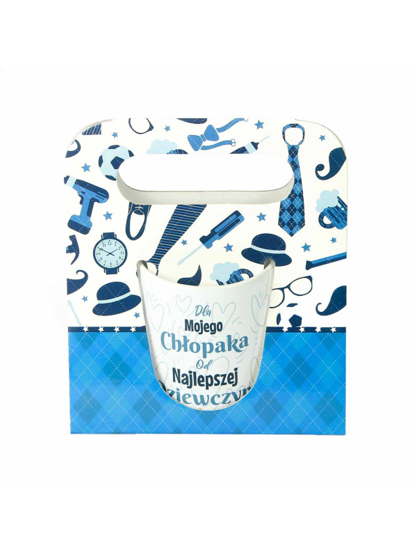 Kubek dla Mojego Chłopaka od Najlepszej Dziewczyny 300 ml