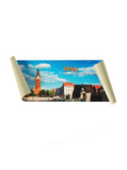 Magnes aluminiowy Bulwar Zygmunta Augusta 10 cm x 6.5 cm