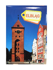 Magnes Brama Targowa  6 cm x 9 cm