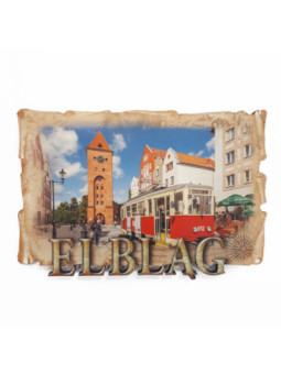 Magnes Elbląg 6 cm x 9 cm