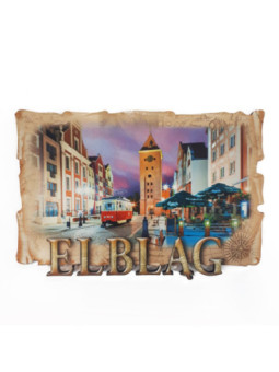 Magnes Elbląg 6 cm x 9 cm