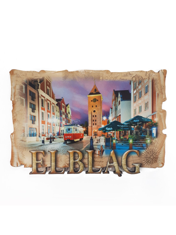 Magnes Elbląg 6 cm x 9 cm