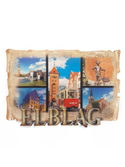 Magnes Elbląg 6 cm x 9 cm