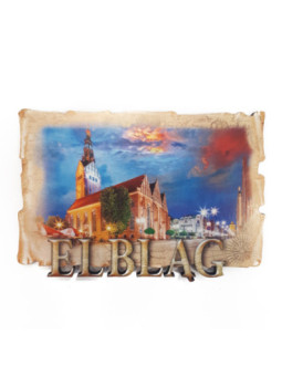 Magnes Elbląg 6 cm x 9 cm