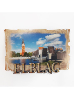 Magnes Elbląg 6 cm x 9 cm