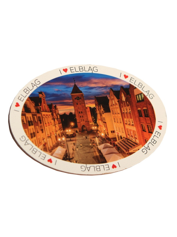 Magnes Elbląg 6,5 cm x 9,5 cm