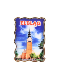 Magnes Elbląg 9 cm x 6 cm