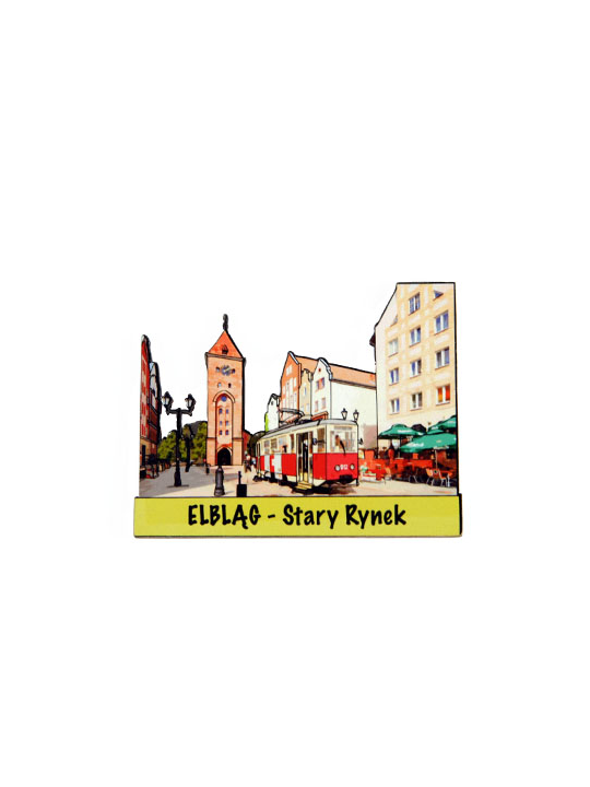 Magnes Stary Rynek 8,5 cm x 6,5 cm