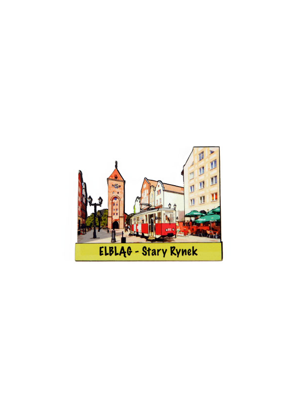 Magnes Stary Rynek 8,5 cm x 6,5 cm