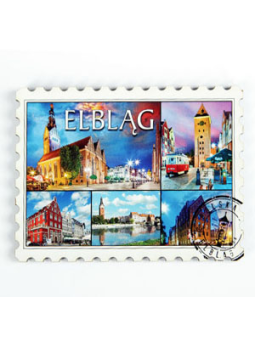 Magnes znaczek 6 cm x 9 cm