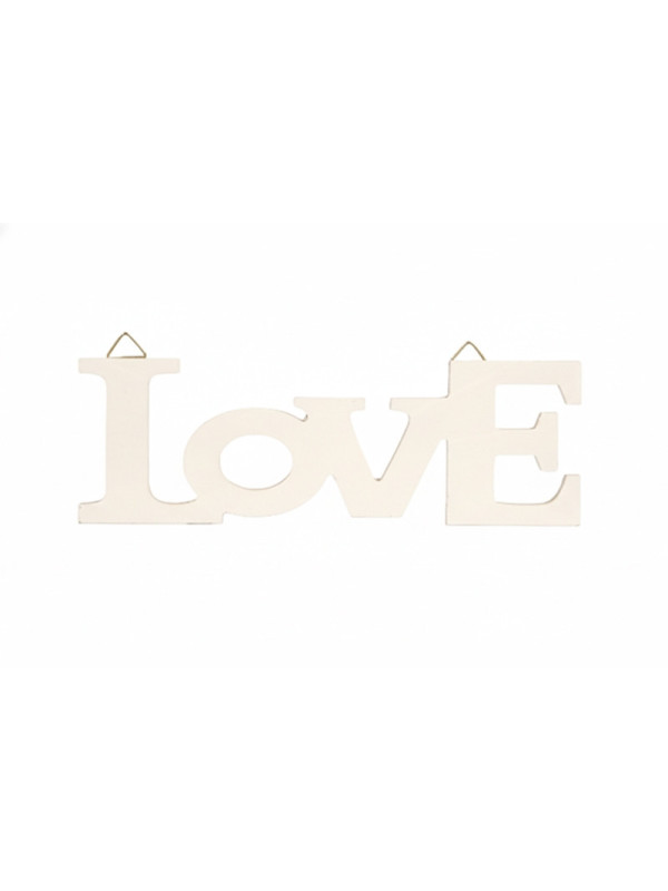 Napis dekoracyjny na ścianę "LOVE"