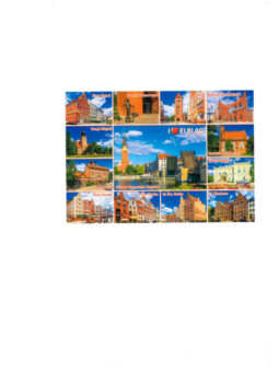 Pocztówka I Love Elbląg