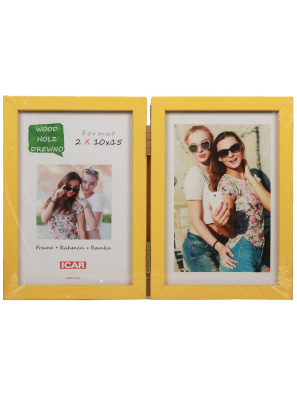 Podwójna ramka na zdjęcia 10x15