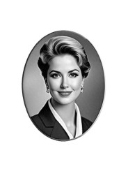 Zdjęcie Porcelanowe Na Pomnik Czarno - Białe 7x10 cm