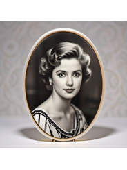 Zdjecie Porcelanowe Na Pomnik Kolor 7x10 cm