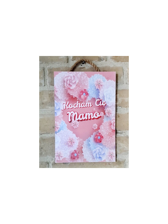 Tabliczka 20x30 Kocham Cię Mamo