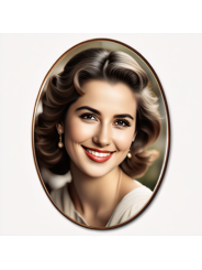 Zdjecie Porcelanowe Na Pomnik Kolor 7x10 cm