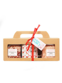 Zestaw upominkowy kubek Kochana Babcia + sól himalajska