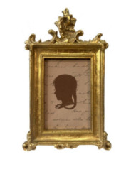 Złota Ozdobna Ramka Na Zdjęcie 8 x 5,5 cm