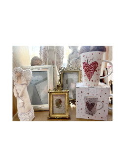 Ramk Złota Ozdobna  Na Zdjęcie 8 x 5,5 cm