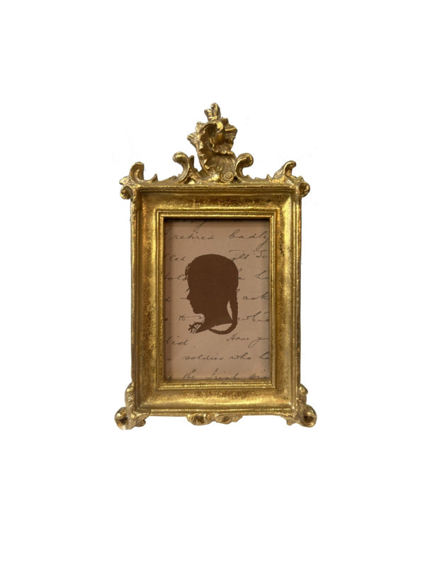 Ramk Złota Ozdobna  Na Zdjęcie 8 x 5,5 cm