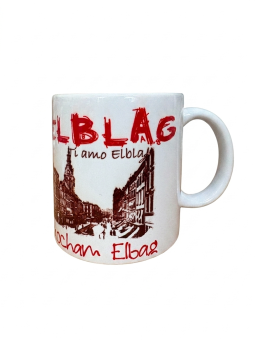 Kubek Z Grafiką I Love Elbląg