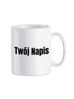 Kubek z twoim napisem