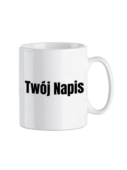 Kubek z twoim napisem