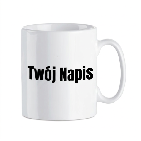 Kubek z twoim napisem