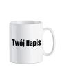 Kubek z twoim napisem