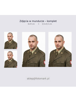 Zdjęcia do wojska - pełen zestaw