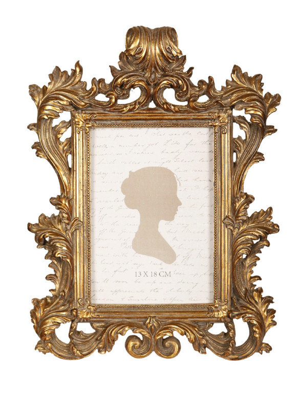 Złota Ramka Retro 13x18 cm