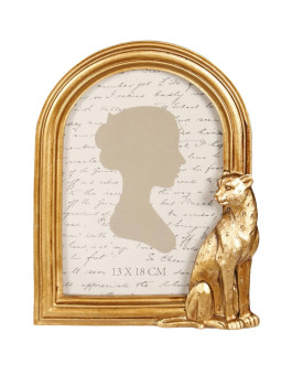 Złota Ramka Z Gepardem 13x18