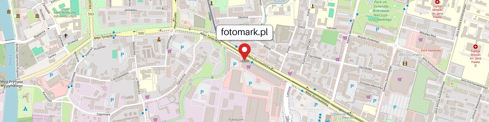 Mapa dojazdu do fotomark.pl